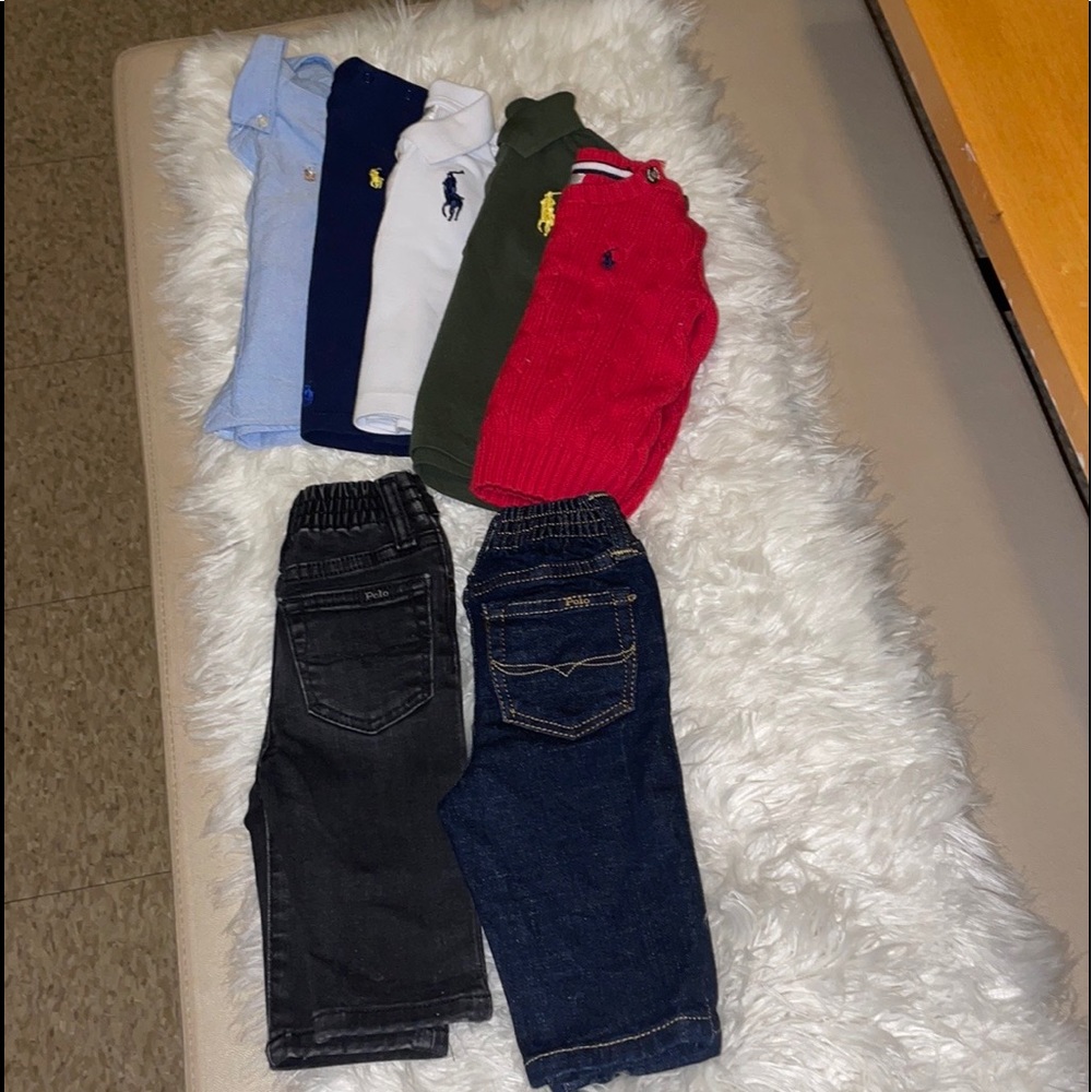 Ralph Lauren Baby Boy Package Deal Used Clothing.